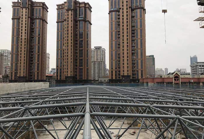 平谷螺栓球网架结构