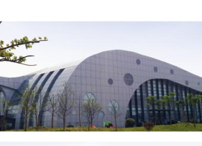 平谷会议中心外景网架工程